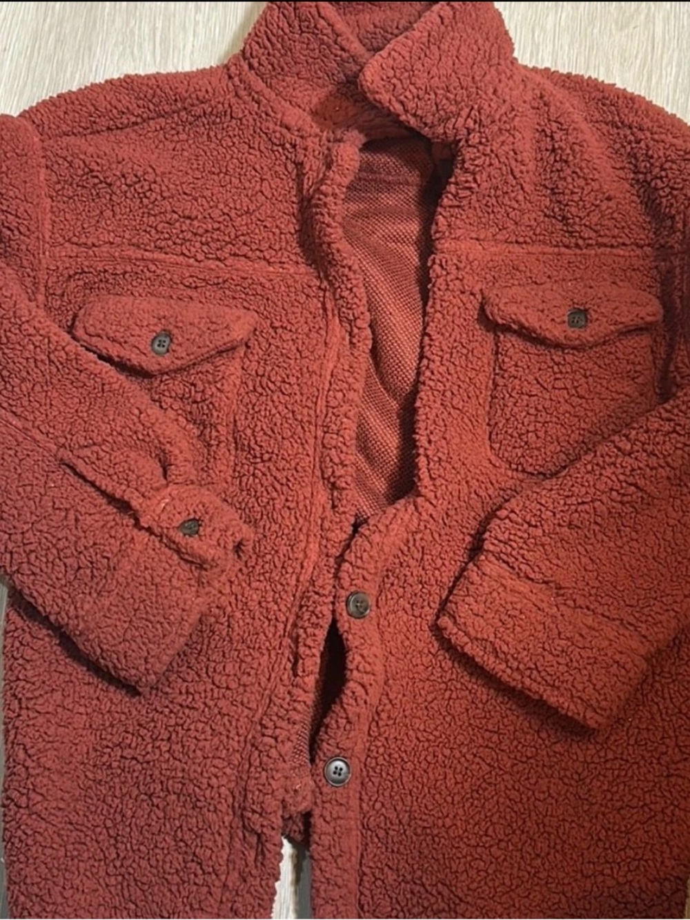 32 Degrees Rust Red Jacket